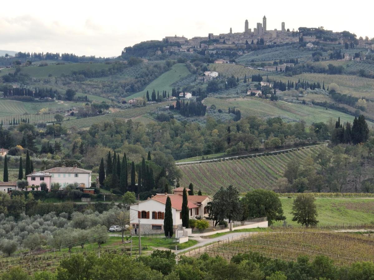 Podere La Quercia San Gimignano Exteriör bild