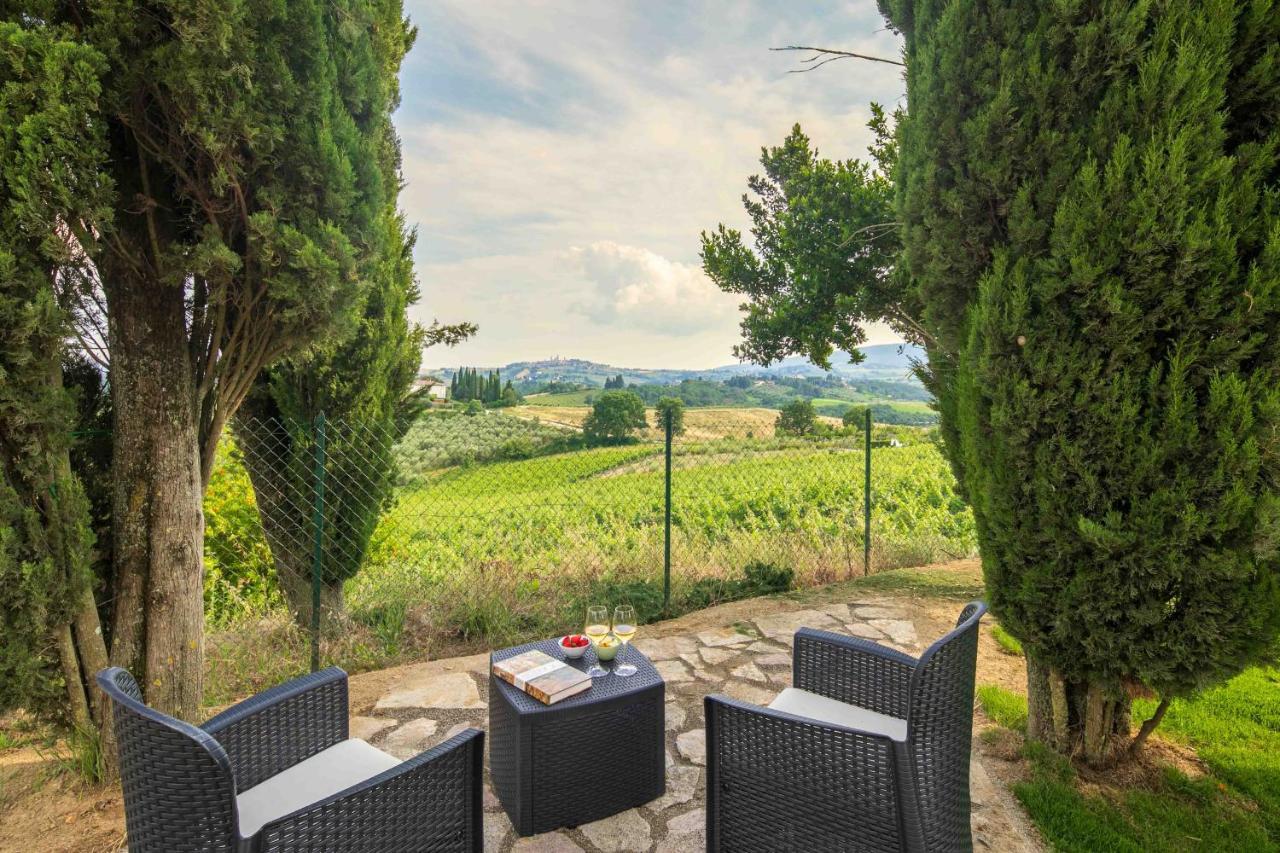 Podere La Quercia San Gimignano Exteriör bild